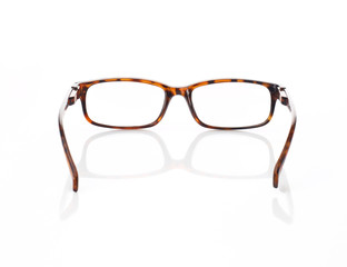 Brille solo mit Spiegelung