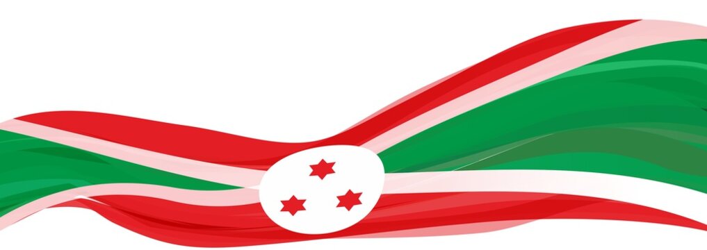 Flag of Burundi, Republic Of Burundi, 