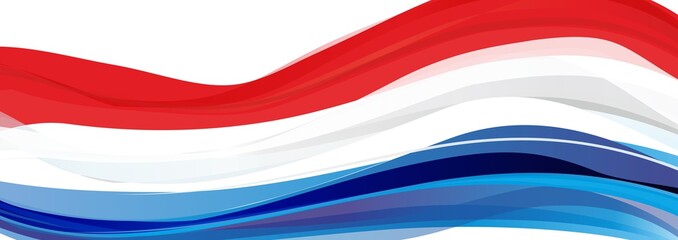 red white blue flag of the Kingdom of the Netherlands