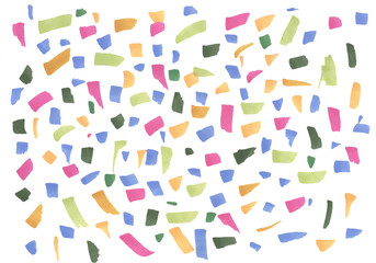 Hand drawn marker strokes. Abstract background, chaotic drawing