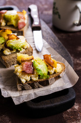 Sandwich with vegetables