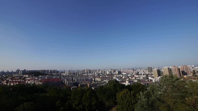 Overlooking panoramic china urban.