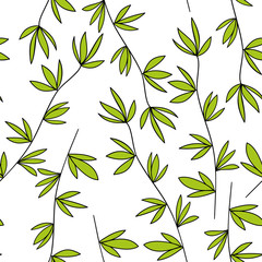 Seamless pattern of the branches