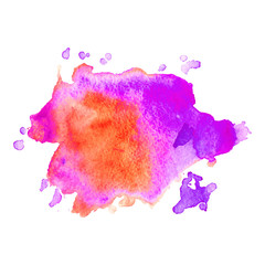 Abstract hand drawn watercolor background