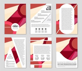 Abstract vector layout background set. For art template design, list, front page, mockup brochure theme style, banner, idea, cover, booklet, print, flyer, book, blank, card, ad, sign, sheet,, a4