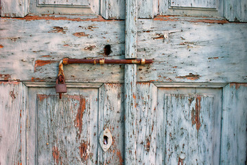 Antique doors and lock 