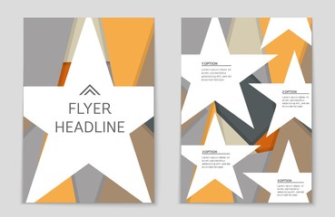 Abstract vector layout background set. For art template design, list, front page, mockup brochure theme style, banner, idea, cover, booklet, print, flyer, book, blank, card, ad, sign, sheet,, a4