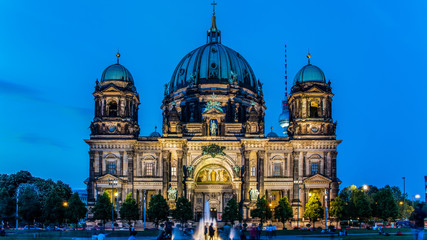 Blaue Stunde am Berliner Dom - Blue hour at Berlin cathedral © Ralf Kaiser