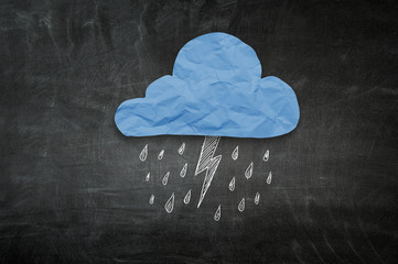 Network of remote service. Mixed media