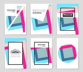 Abstract vector layout background set. For art template design, list, front page, mockup brochure theme style, banner, idea, cover, booklet, print, flyer, book, blank, card, ad, sign, sheet,, a4