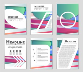 Abstract vector layout background set. For art template design, list, front page, mockup brochure theme style, banner, idea, cover, booklet, print, flyer, book, blank, card, ad, sign, sheet,, a4