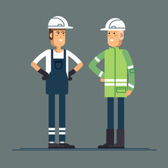 Cool vector urban sanitary vehicle