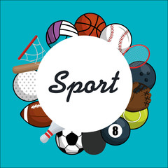 sport balls isolated icon vector illustration design