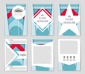 Abstract vector layout background set. For art template design, list, front page, mockup brochure theme style, banner, idea, cover, booklet, print, flyer, book, blank, card, ad, sign, sheet,, a4