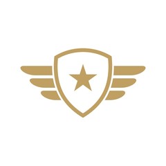 Army and military logo design logo