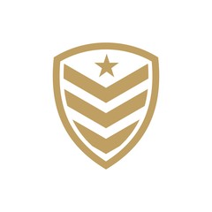 Army and military logo design logo