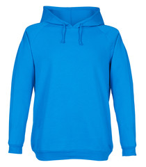 Blank blue sweatshirt mockup