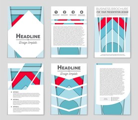 Abstract vector layout background set. For art template design, list, front page, mockup brochure theme style, banner, idea, cover, booklet, print, flyer, book, blank, card, ad, sign, sheet,, a4