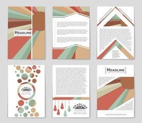 Abstract vector layout background set. For art template design, list, front page, mockup brochure theme style, banner, idea, cover, booklet, print, flyer, book, blank, card, ad, sign, sheet,, a4