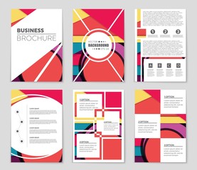 Abstract vector layout background set. For art template design, list, front page, mockup brochure theme style, banner, idea, cover, booklet, print, flyer, book, blank, card, ad, sign, sheet,, a4