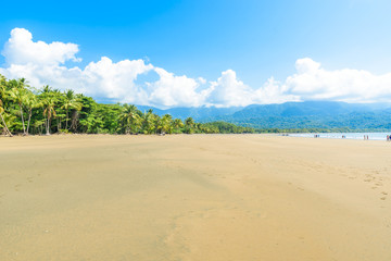 Marino Ballena National Park in Uvita - Punta Uvita - Beautiful beaches and tropical forest at pacific coast of Costa Rica