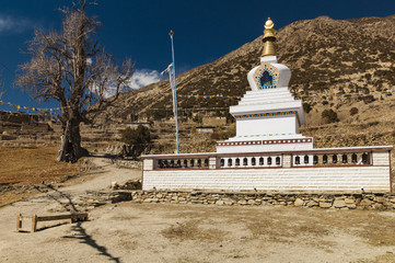 Stupa, Nepal, Himalaje © Rafał Bachanek