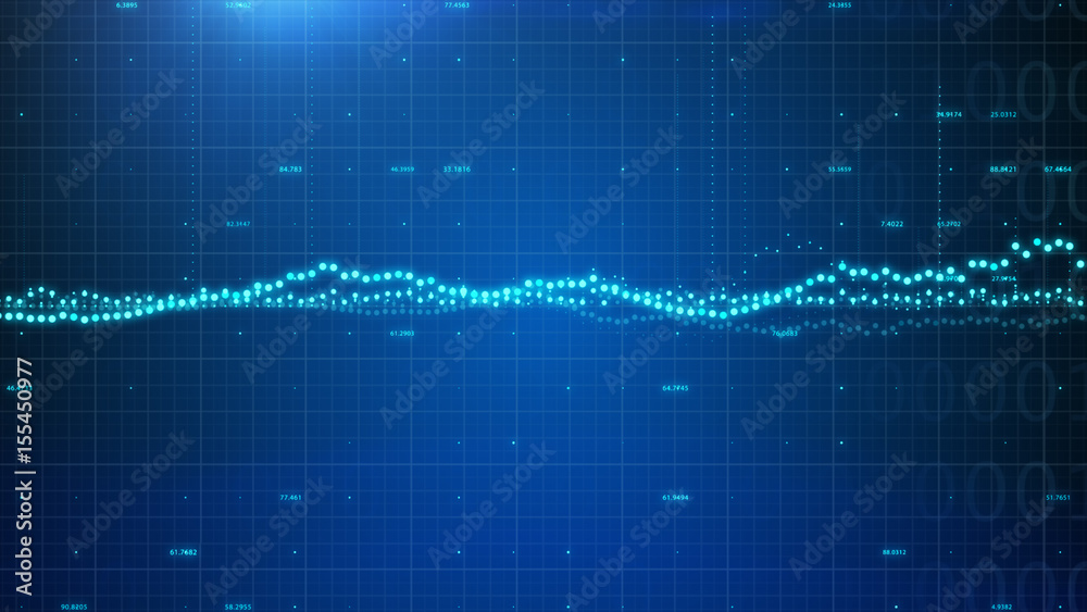 Poster abstract futuristic binary code walls background.
