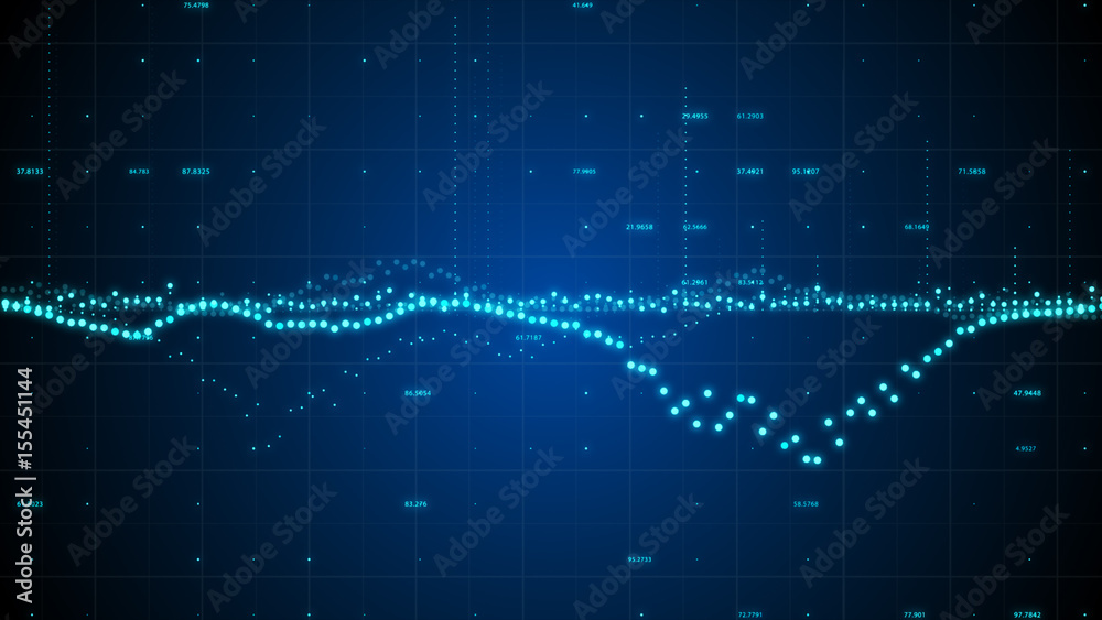 Poster abstract futuristic binary code walls background.