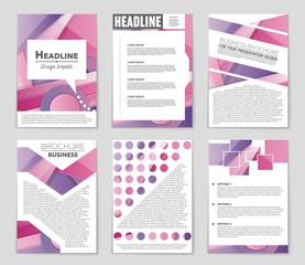 Abstract vector layout background set. For art template design, list, front page, mockup brochure theme style, banner, idea, cover, booklet, print, flyer, book, blank, card, ad, sign, sheet,, a4