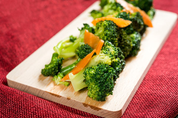 Handmade cauliflower vegetables on table