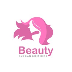 Beauty clinic and spa therapy logo design vector