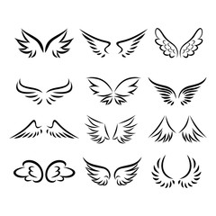 Robot logo, illustration, and icon 