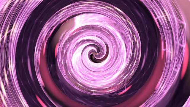 Pink hypnosis spiral loop