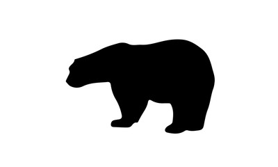 Polar Bear Silhouette