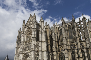 Fototapeta na wymiar Saint Peter Beauvais cathedral, in Beauvais, France