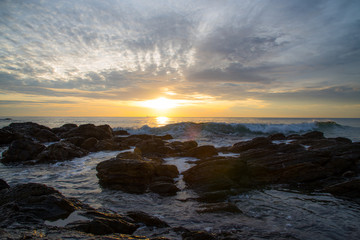 Beautiful sunset at Koh Lanta, Krabi - Thailand