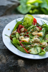 Mushroom salad