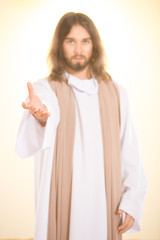 Silhouette of Jesus Christ