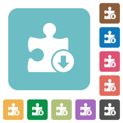 Decrease plugin priority rounded square flat icons