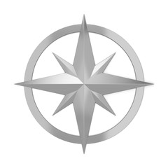 Compass rose symbol