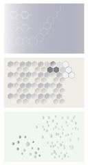 set of chemistry science vector background