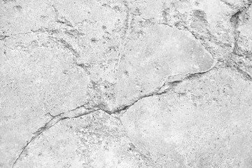 White cement wall texture with crack