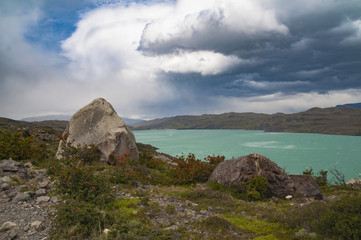 Jezioro Nordenskjöld, Torres de Paine, Chile, Patagonia