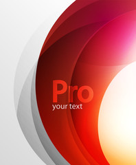 Abstract background, swirl wave line template