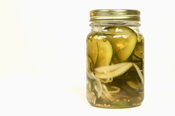 Canned Bread and Butter Pickles