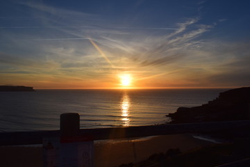 atardecer