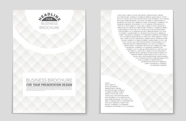 Fototapeta premium Abstract vector layout background set. For art template design, list, front page, mockup brochure theme style, banner, idea, cover, booklet, print, flyer, book, blank, card, ad, sign, sheet,, a4