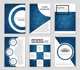 Abstract vector layout background set. For art template design, list, front page, mockup brochure theme style, banner, idea, cover, booklet, print, flyer, book, blank, card, ad, sign, sheet,, a4