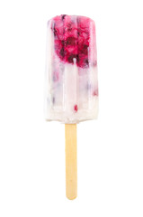Delicious fruit popsicle