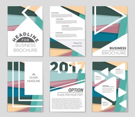 Abstract vector layout background set. For art template design, list, front page, mockup brochure theme style, banner, idea, cover, booklet, print, flyer, book, blank, card, ad, sign, sheet,, a4